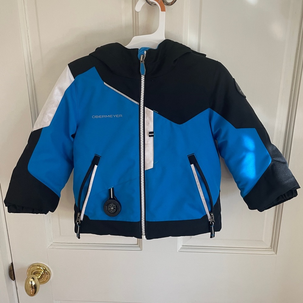 Obermeyer Kids' Jacket in Blue and Black